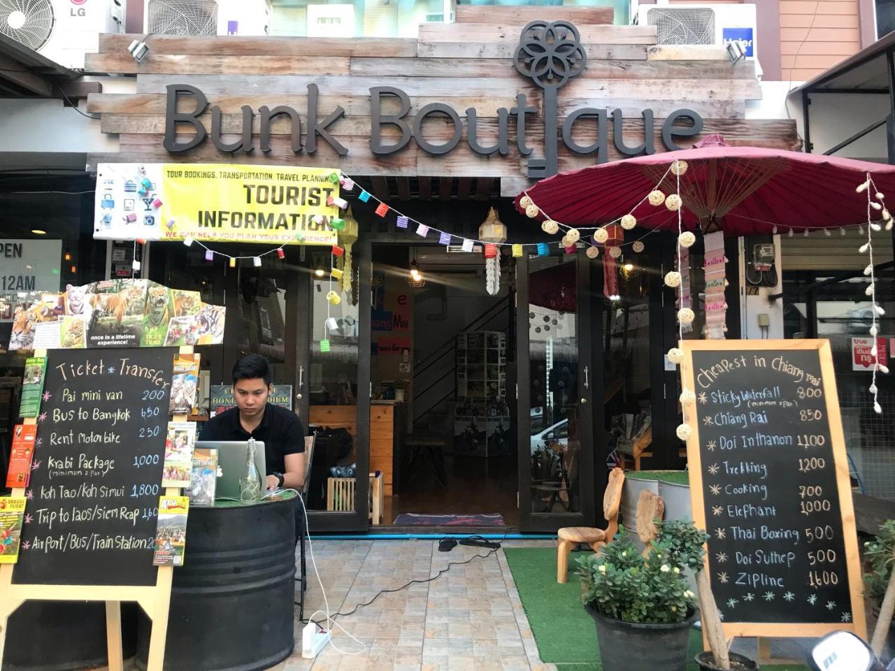 Hostel Bunk Boutique Cnx Chiang Mai Exterior foto